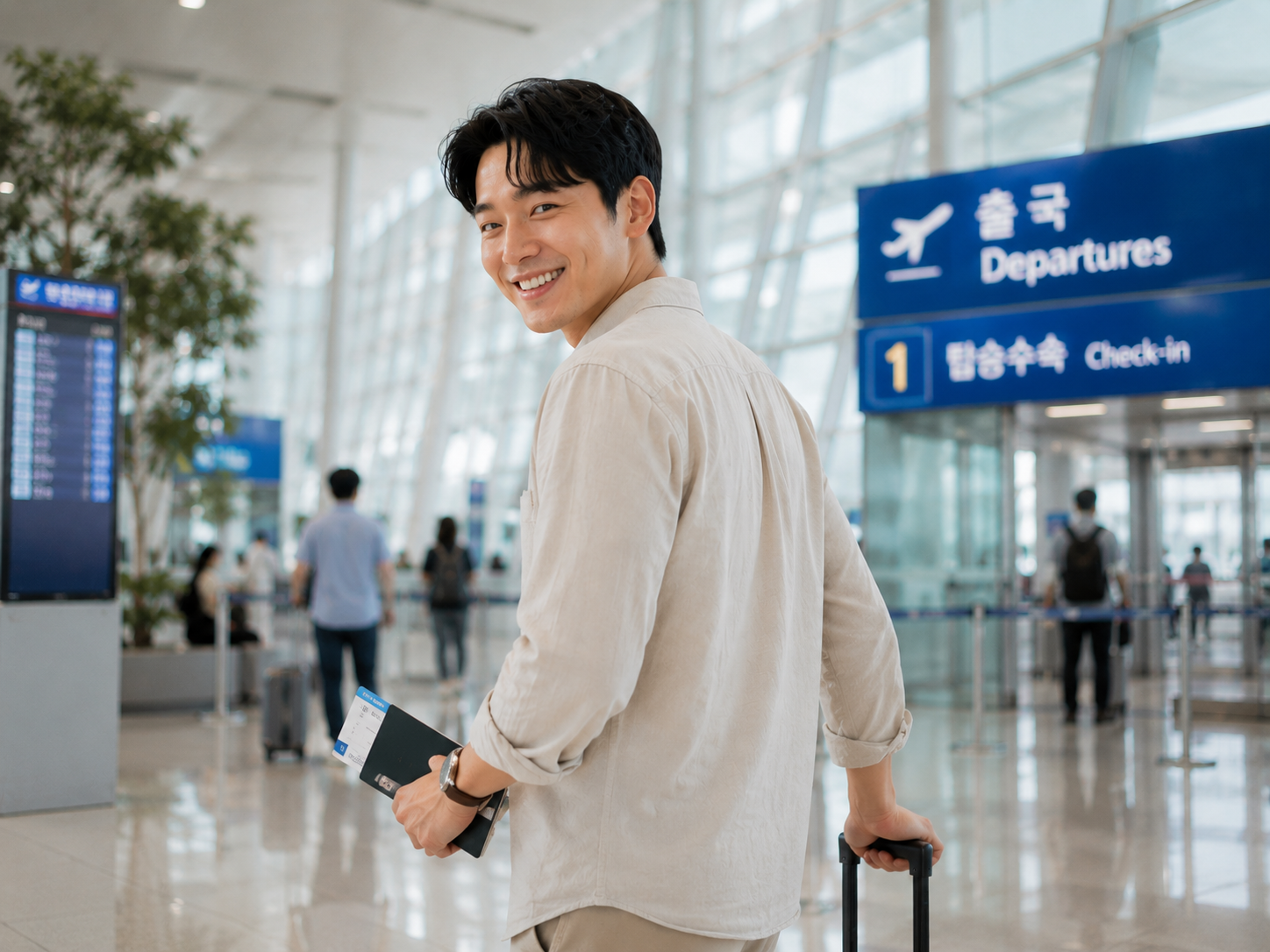 2차 출국